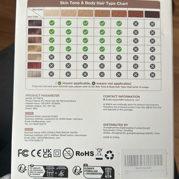 Body only laser hair removal machine never used - Picture 2 of 2